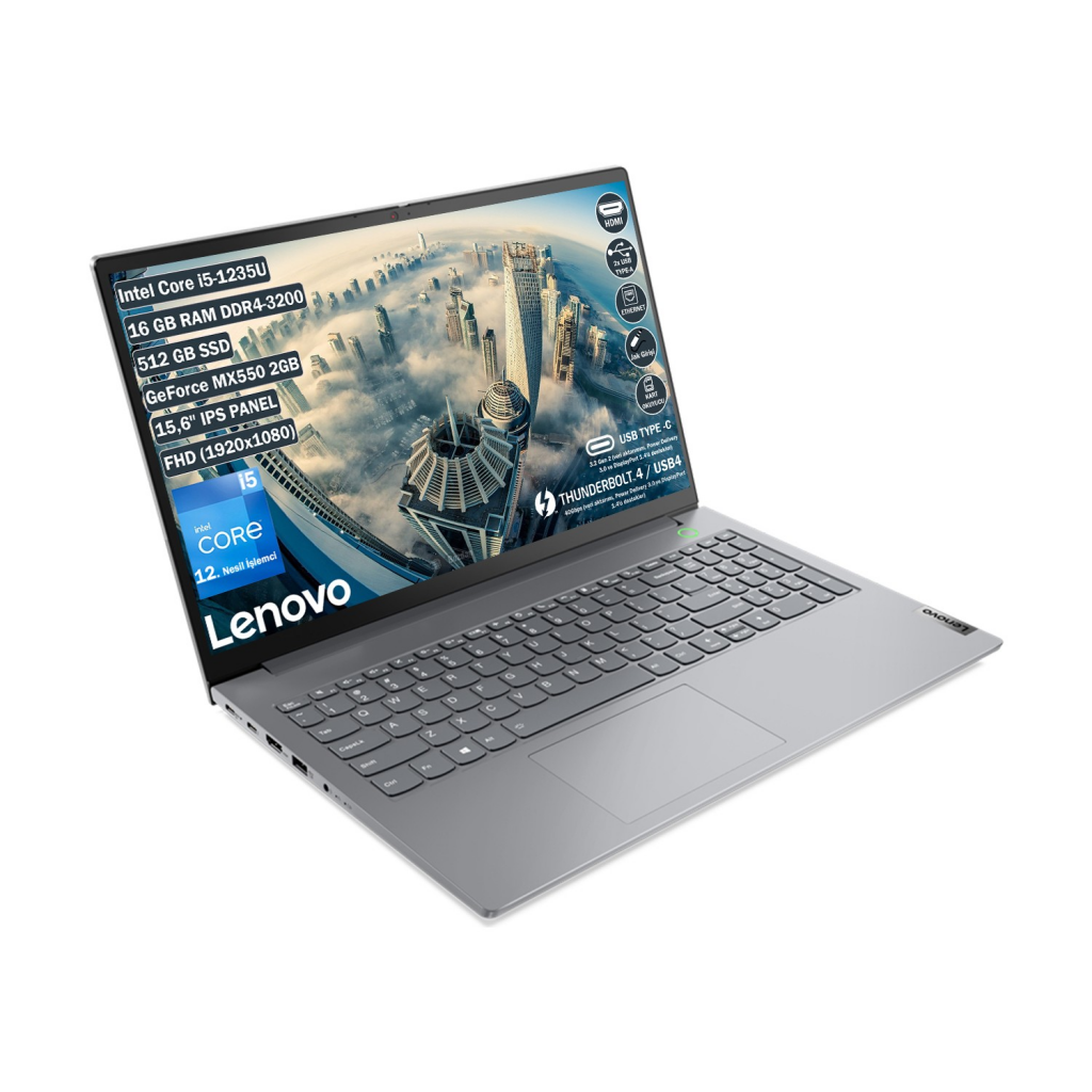 LENOVO%2021DJ00GATX,%20ThinkBook%2015%20G4%20IAP,%20i5-1235U,%2015,6’’%20FHD,%2016Gb%20Ram,%20512Gb%20SSD,%202Gb%20GDDR6%20MX550%20Ekran%20Kartı,%20Free%20Dos%20Notebook