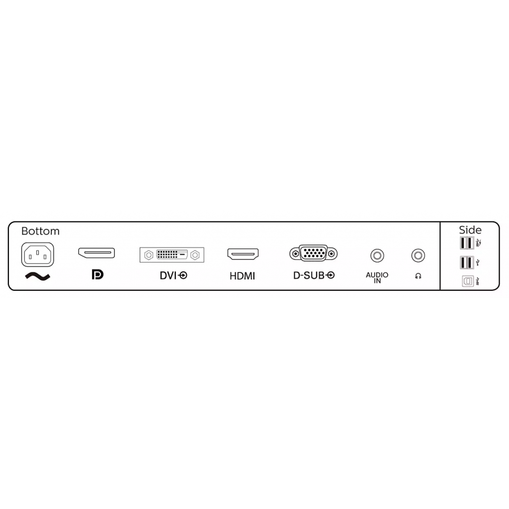 PHILIPS%20241B8QJEB/00%2023,8’’%205ms,%2075Hz,%20Full%20HD,%20HDMI,%20DP,%20DVI-D,%20D-Sub,%204X%20USB,%202X2W%20Hoparlör,%20Asansör%20Ayak,%20IPS%20Panel%20Monitör