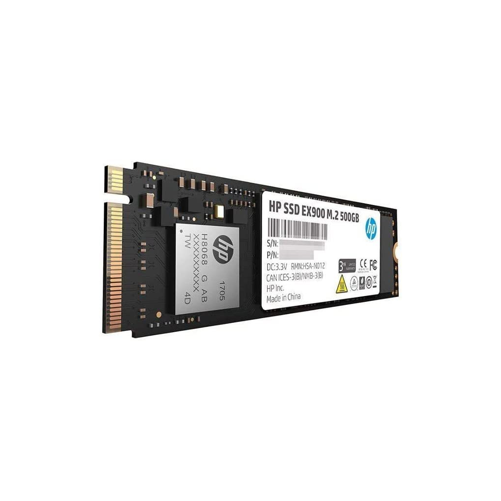 HP%202YY44AA,%20EX900,%20500GB,%202100-1500Mb/s,%20Gen3,%20NVMe%20PCIe%20M.2,%203D%20NAND,%20SSD