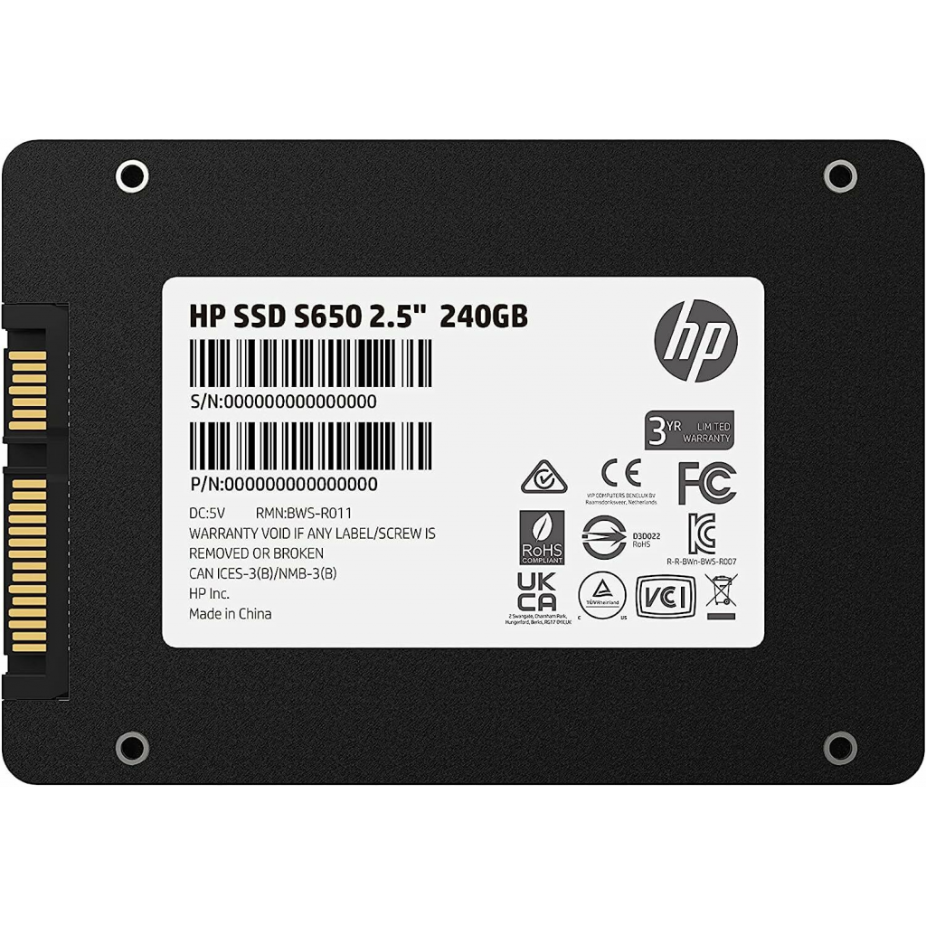 HP%20345M8AA,%20S650,%20240GB,%20450-560Mb/s,%202.5’’%20SATA3,%203D%20NAND,%20SSD