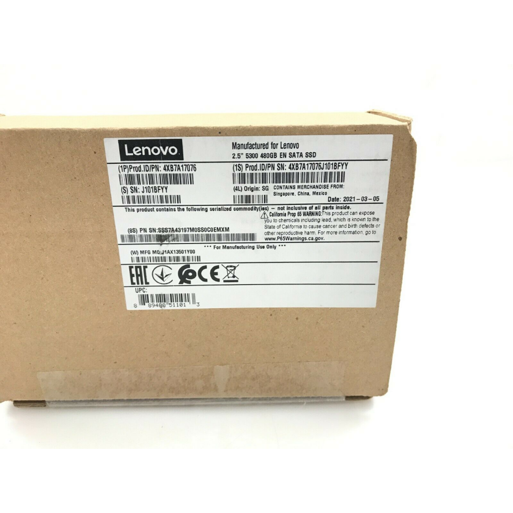 LENOVO%204XB7A17076,%20480Gb%20SSD,%205300%20ENTRY%20Sata%206Gb,%20HOT%20SWAP%20THINKSYSTEM