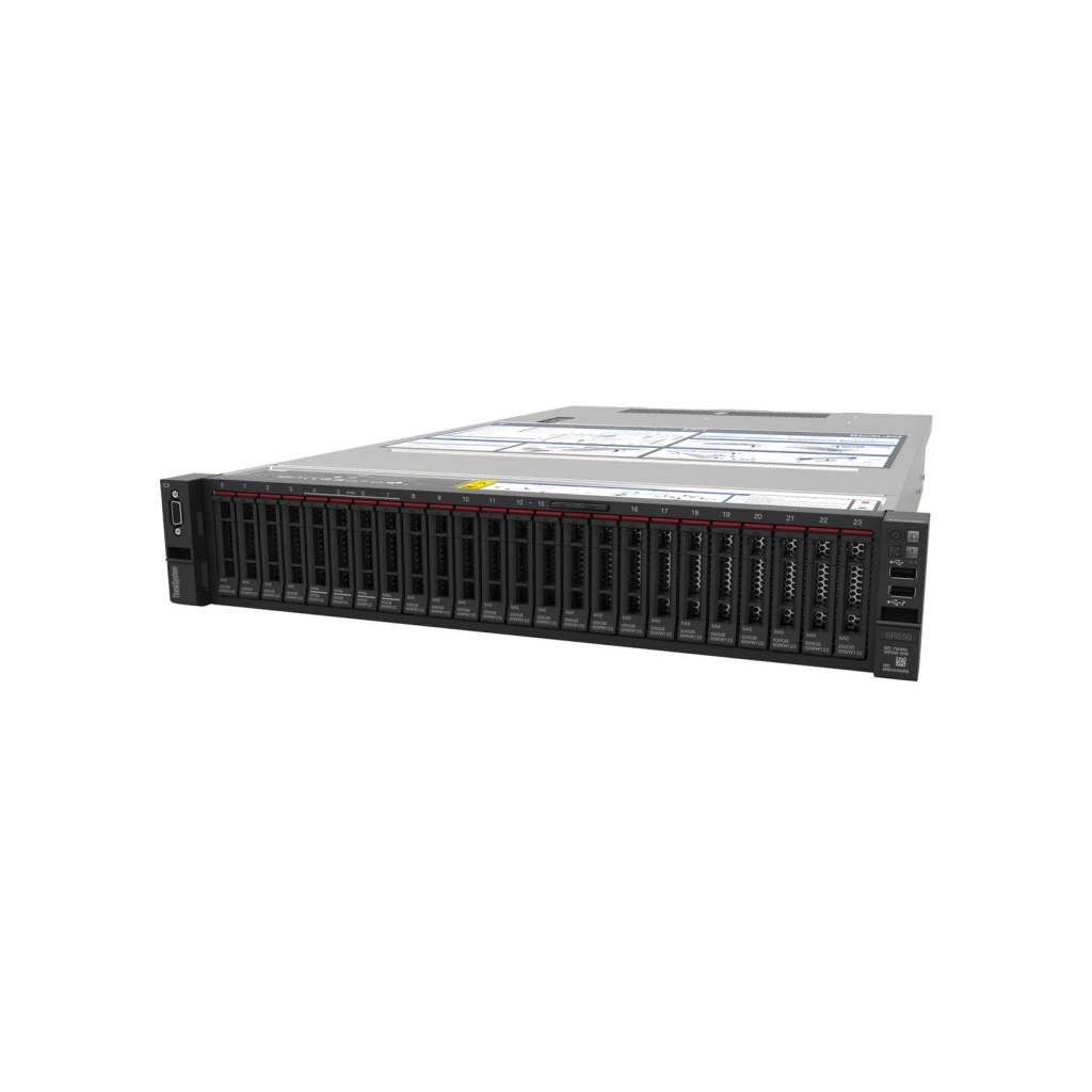 LENOVO%207X06A0P0EA_UPG,%20SR650,%20Intel%20Xeon%20Silver%204210R,%2032Gb%20RDIMM%20Ram,%203x480Gb%20SSD,%204Port%20Gigabit%20Ethernet,%202x750W%20Power,%20Free%20Dos,%202U%20Rack,%20SERVER