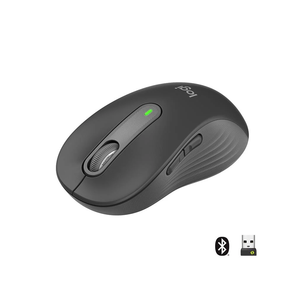 LOGITECH%20910-006236,%20M650L%20Signature,%20Siyah,%20Sağ%20El,%20USB%20Nano%202,4G%20Kablosuz,4000dpi,%20Optik,%205%20Tuşlu,%2024ay%20Pil%20Ömrü,%20Sessiz%20Mouse