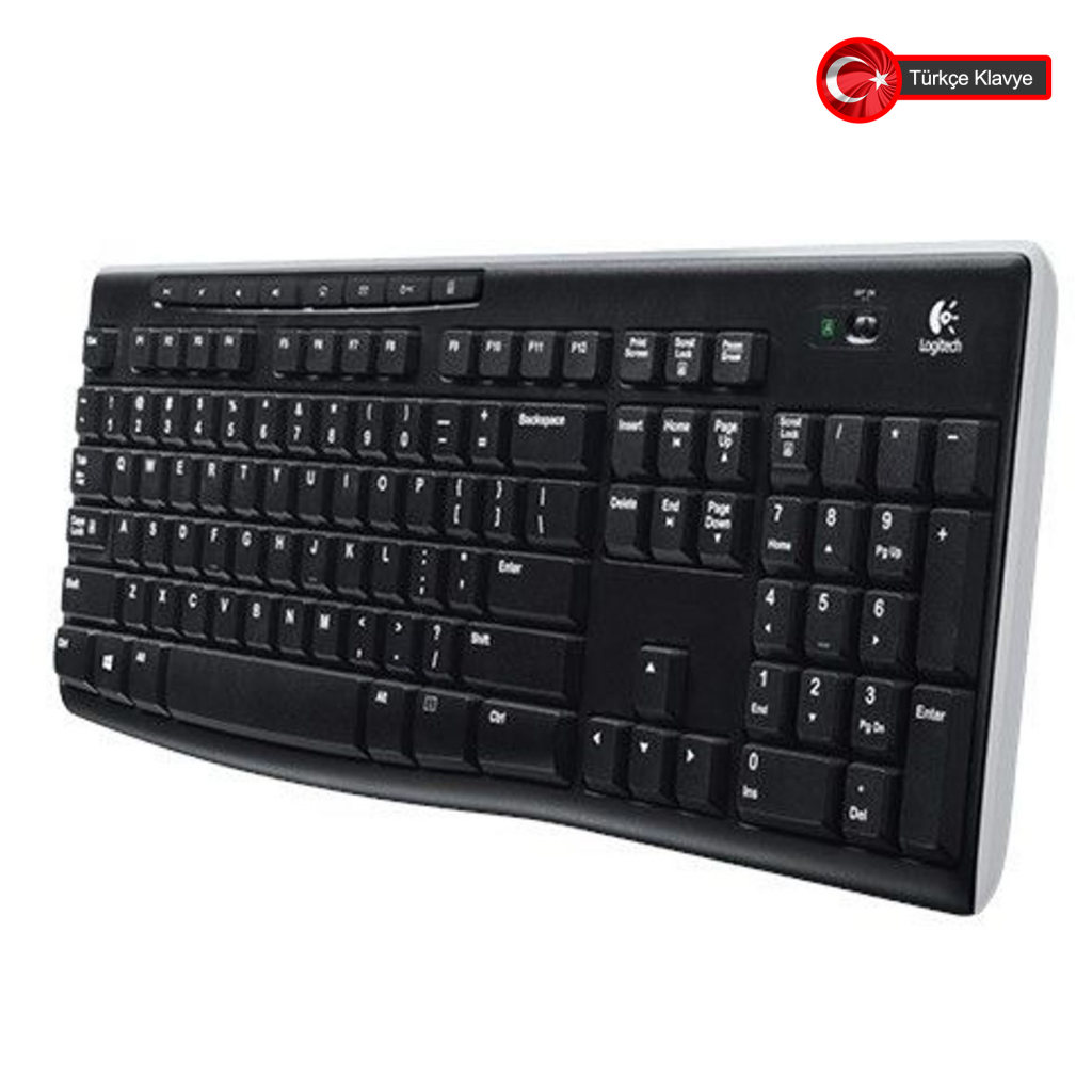 LOGITECH%20K270,%20Siyah,%20920-003761,%20Kablosuz,%20Türkçe%20Q,%20Multimedya%20Klavye