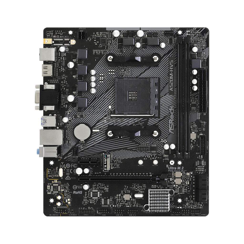 ASROCK,%20A520M-HVS,%202xDDR4,%20M.2,%20D-SUB,%20DVI,%20HDMI,%20AM4%20Soket%20Anakart