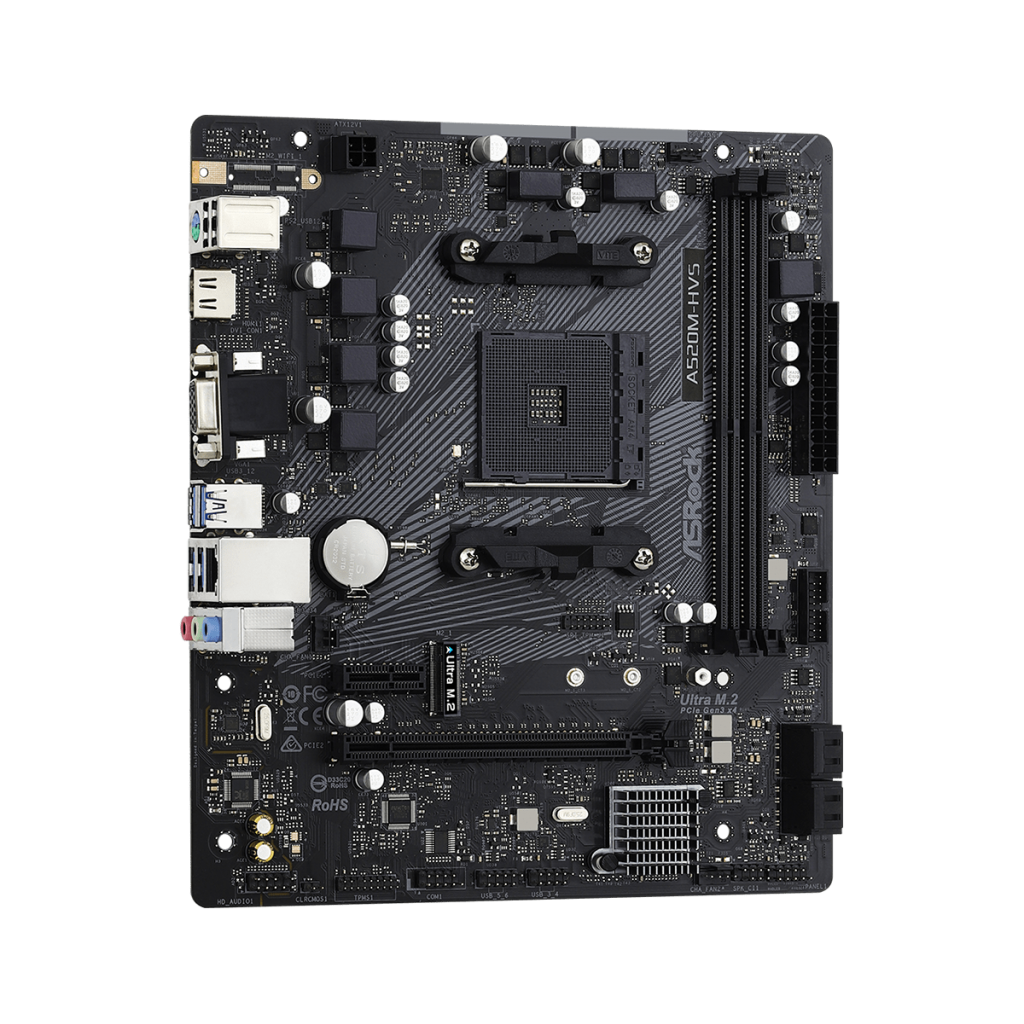 ASROCK,%20A520M-HVS,%202xDDR4,%20M.2,%20D-SUB,%20DVI,%20HDMI,%20AM4%20Soket%20Anakart