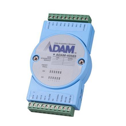 ADVANTECH%20ADAM-4056S%20Modbus%20ile%2012-Kanal%20Sink%20Tipi%20İzole%20Dijital%20Çıkış%20Modülü