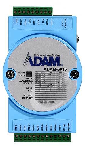 ADVANTECH%20ADAM-6015%207-Kanal%20İzole%20RTD%20Giriş%20Modbus%20TCP%20Modülü