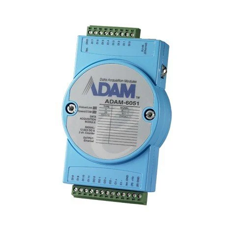 ADVANTECH%20ADAM-6051%202-Kanal%20Sayaçlı%2014-Kanal%20İzole%20Dijital%20I%20/%20O%20Modbus%20TCP%20Modülü