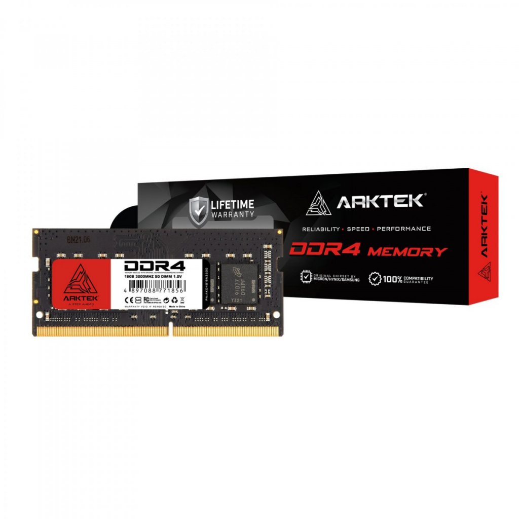 ARKTEK%20AKD4S16N3200,%2016GB,%20DDR4,%203200Mhz,%201,2V,%20CL22,%20Notebook,%20SODIMM%20RAM