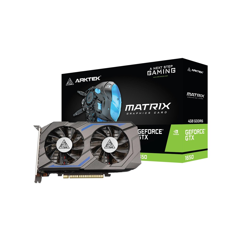 ARKTEK%20MATRIX,%20AKN1650D6S4GH1,%20GTX1650,%204Gb,%20GDDR6,%20128BIT,%201xDVI,%201xHDMI,%201xDP%20GAMING%20Ekran%20Kartı