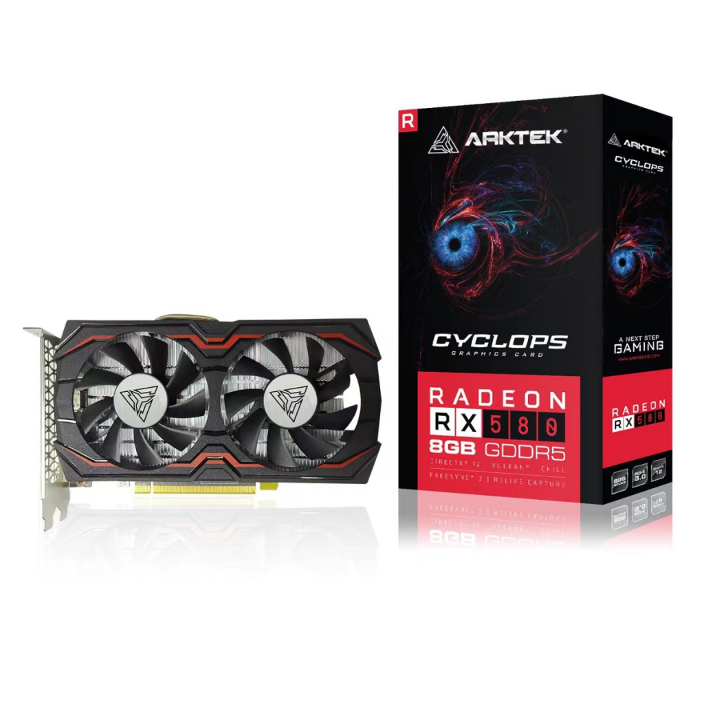 ARKTEK%20CYCLOPS,%20AKR580D5S8GH1,%20RX580,%208Gb,%20GDDR5,%20256BIT,%201xDVI,%201xHDMI,%201xDP%20GAMING%20Ekran%20Kartı