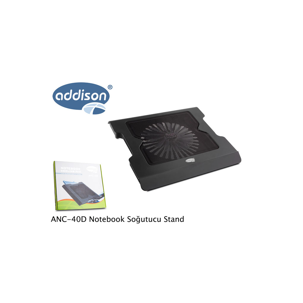 ADDISON%20ANC-40D,%2020cm%20Fan,%2010’’-16’’%20Notebook%20Soğutucu,%204%20USB%202.0%20Giriş,%20Mavi%20Ledli%20Fan(Siyah)