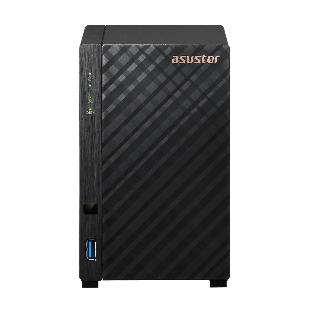 ASUSTOR%20AS1102T,%201Gb%20DDR4%20Ram,%202%20Yuvalı%20(2x22TB%20Destek),%201x2.5GbE%20Network,%202xUSB%203.2,%20Tower%20NAS%20(Yedekleme)%20Cihazı