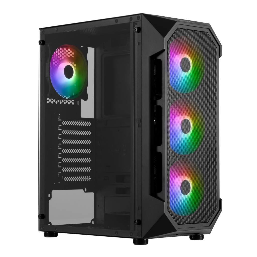 GAMDIAS%20AURA%20GC1,%20500W,%20Tempered%20Glass,%20Mesh,%20ARGB,%20Micro%20ATX%20GAMING%20KASA