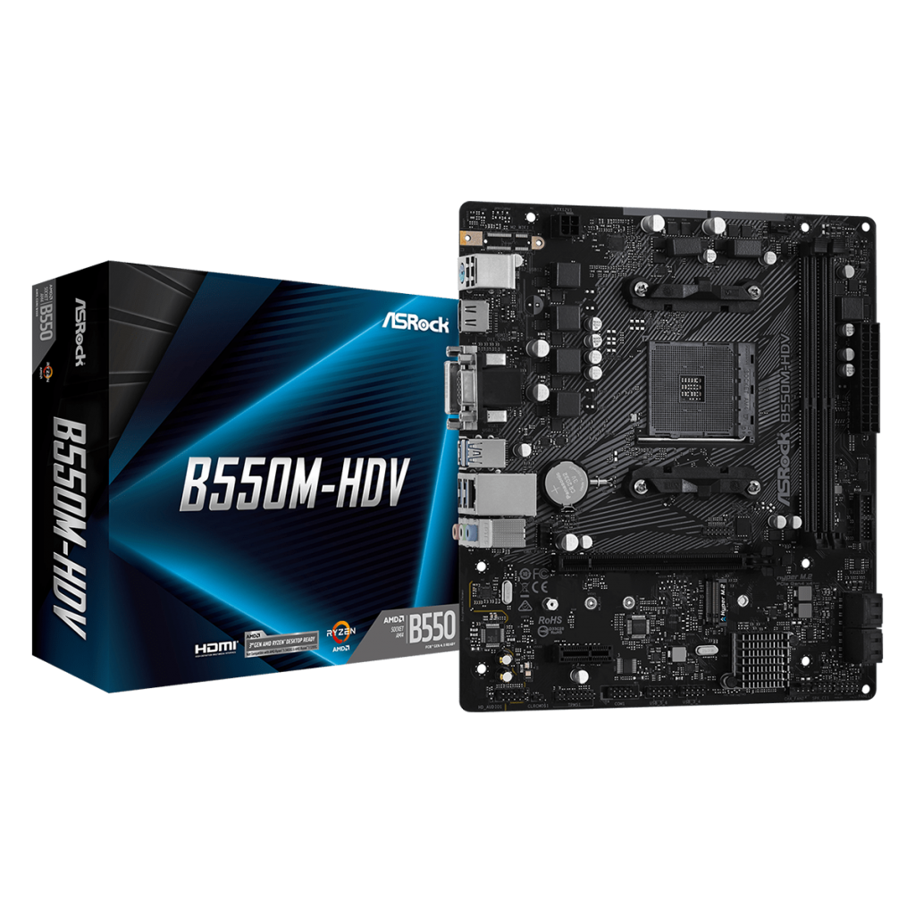 ASROCK,%20B550M-HDV,%202xDDR4,%20M.2,%20D-SUB,%20DVI,%20HDMI,%20AM4%20Soket%20Anakart