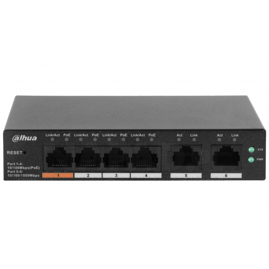 DAHUA%20CS4006-4ET-60,%204%20Port,%20Megabit,%204%20Port%20PoE,%2060W,%20+%202%20Port%20Uplink,%20Cloud%20Yönetilebilir,%20Switch