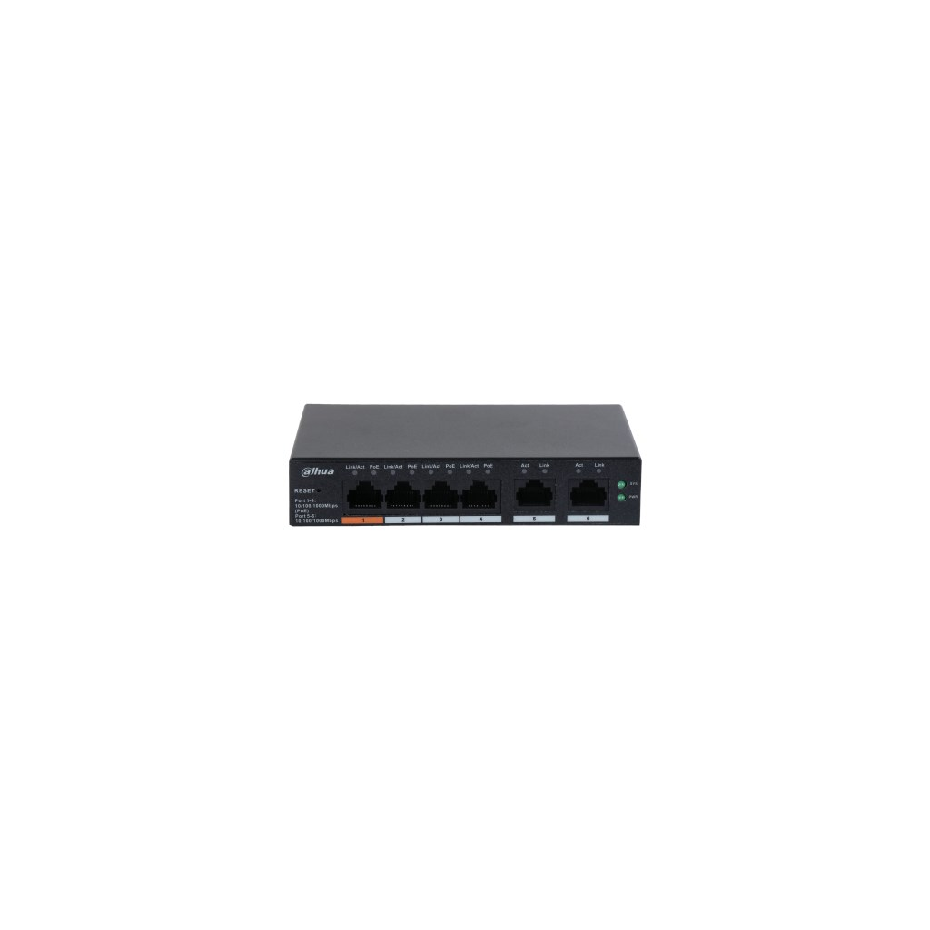 DAHUA%20CS4006-4GT-60,%204%20Port,%20Gigabit,%204%20Port%20PoE,%2060W,%20+%202%20Port%20Uplink,%20Cloud%20Yönetilebilir,%20Switch