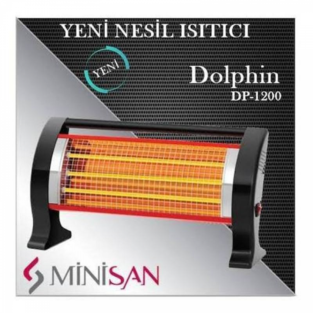 MINISAN%20DP-1200%20Q%201200W%20Elektrikli%20Quartz%20Isıtıcı