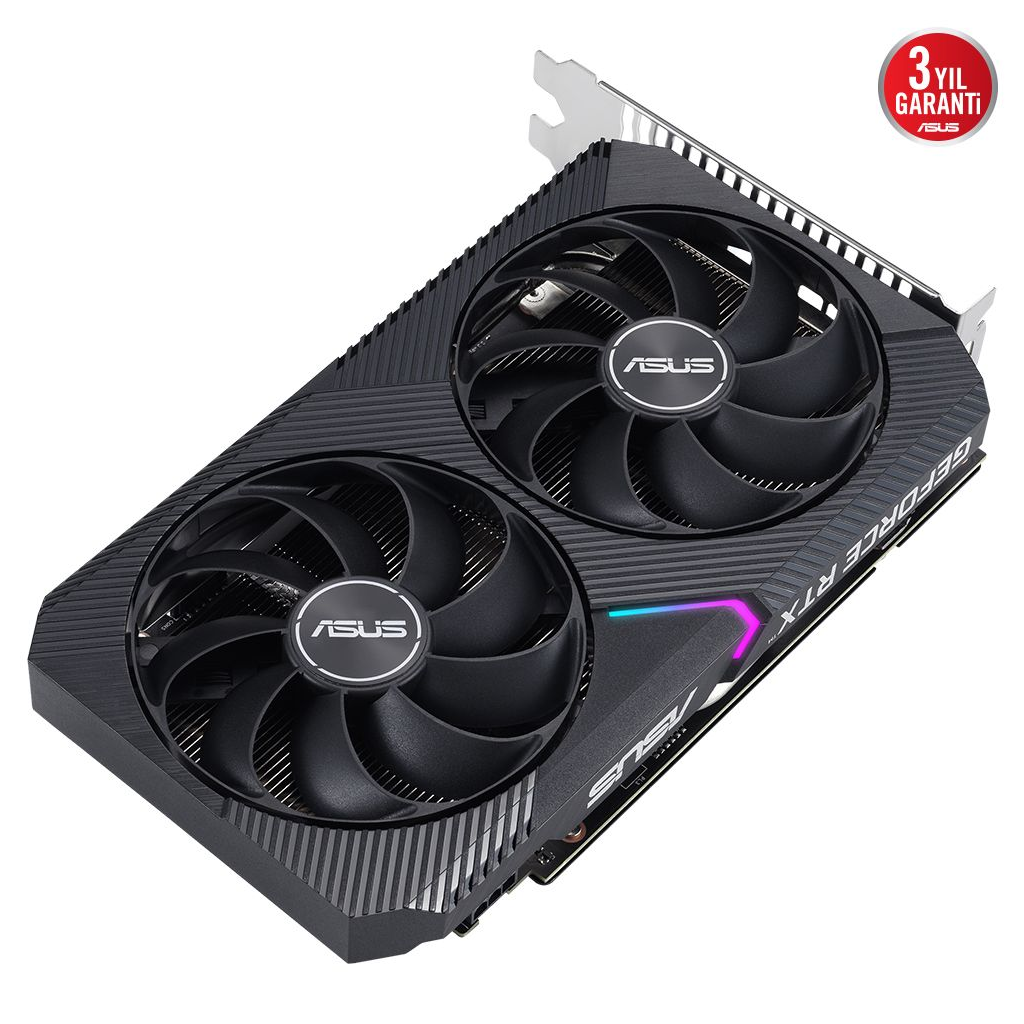 ASUS%20DUAL-RTX3050-O8G-V2%208GB,%20GDDR6,%20128Bit,%201xHDMI,%201xDP,%201xDVI,%20GAMING%20Ekran%20Kartı