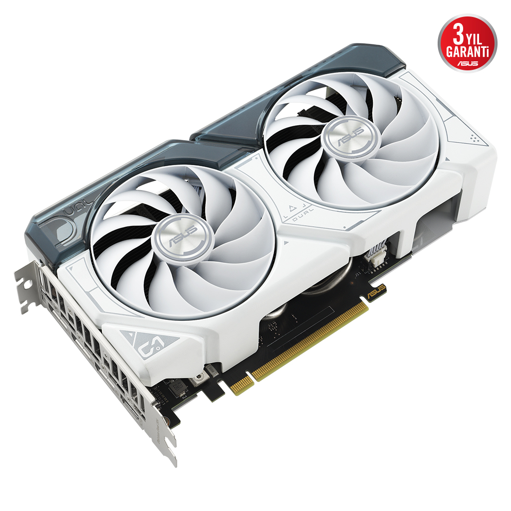 ASUS%20DUAL-RTX4060-O8G-WHITE,%208Gb,%20128Bit,%20GDDR6,%201xHDMI,%203xDP%20GAMING%20Ekran%20Kartı