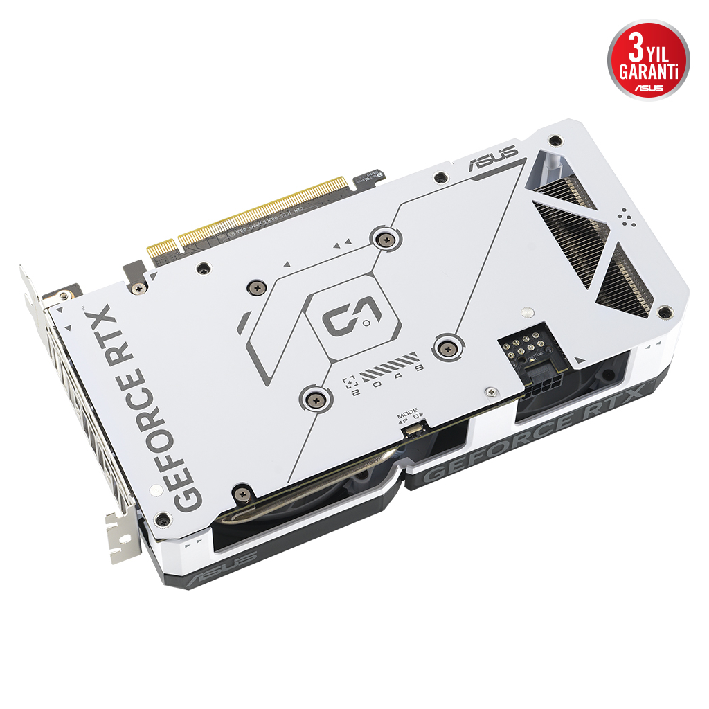 ASUS%20DUAL-RTX4060-O8G-WHITE,%208Gb,%20128Bit,%20GDDR6,%201xHDMI,%203xDP%20GAMING%20Ekran%20Kartı