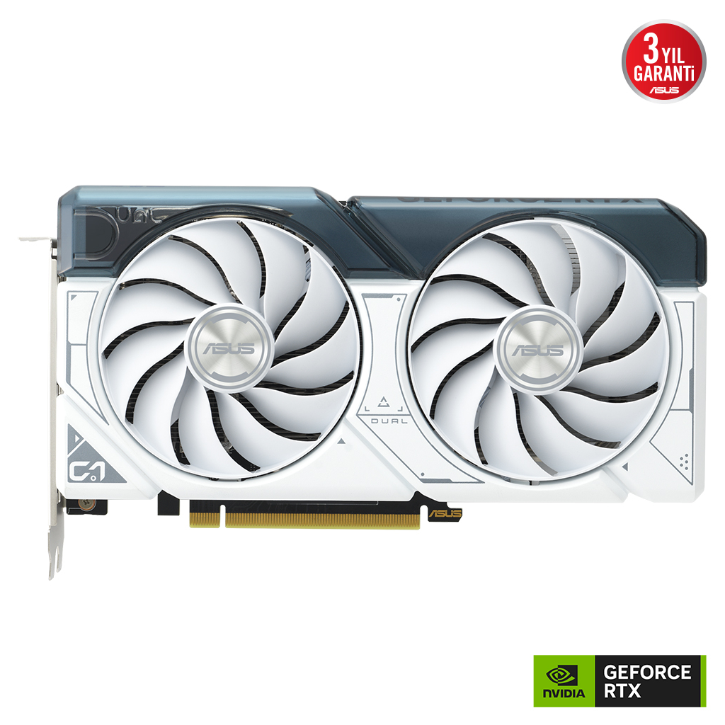 ASUS%20DUAL-RTX4060TI-O8G-WHITE,%208Gb,%20128Bit,%20GDDR6,%201xHDMI,%203xDP%20GAMING%20Ekran%20Kartı