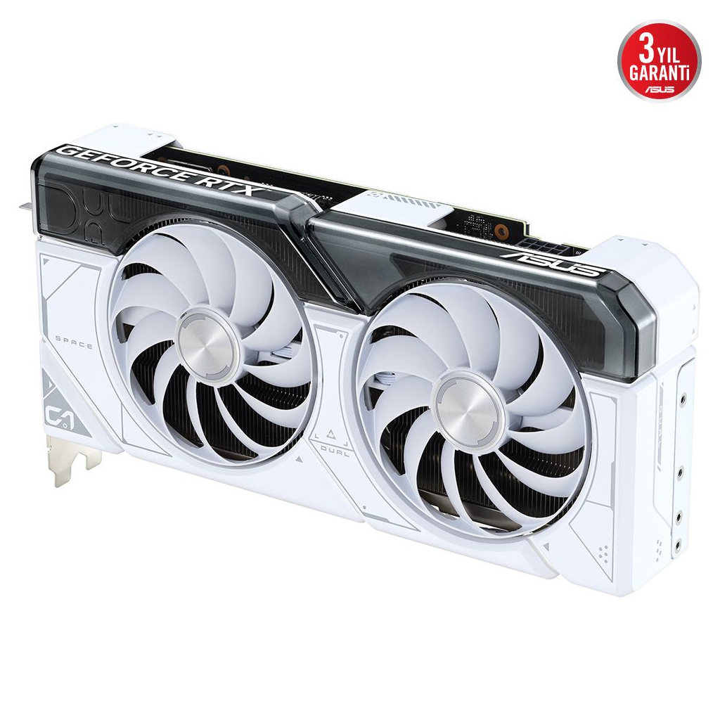 ASUS%20DUAL-RTX4070-O12G-WHITE,%2012Gb,%20192Bit,%20GDDR6X,%201xHDMI,%203xDP%20GAMING%20Ekran%20Kartı