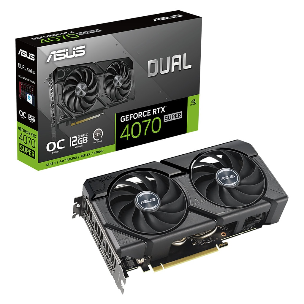 ASUS%20DUAL-RTX4070S-O12G-EVO,%2012Gb,%20192Bit,%20GDDR6X,%201xHDMI,%203xDP%20GAMING%20Ekran%20Kartı