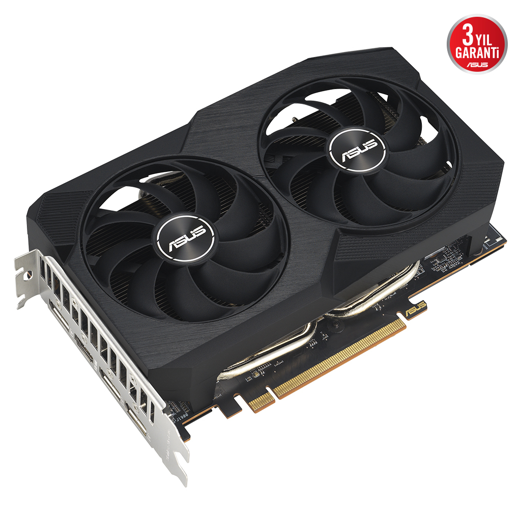 ASUS%20DUAL-RX7600-O8G-V2,%208Gb,%20128Bit,%20GDDR6,%201xHDMI,%203xDP,%20GAMING%20Ekran%20Kartı