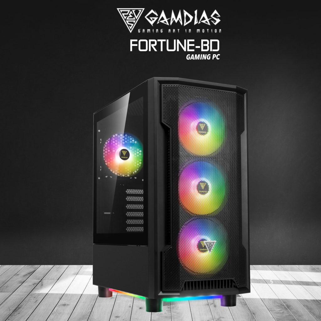 GAMDIAS%20FORTUNE-BD,%20i7-12700F,%2016Gb%20DDR5%20Ram,%20512Gb%20NVMe%20SSD,%2012Gb%20GDDR6%20RTX3060%20Ekran%20Kartı,%20750W%20Kasa,%20Free%20Dos%20GAMING%20PC