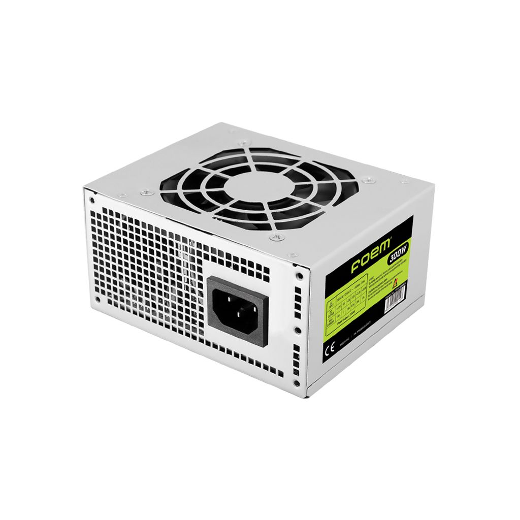 FOEM%20FPS-M30F8,%20300W,%208cm%20Fan,%20SATA,%20Mini%20ATX,%20100%20x%20125%20x%2064%20mm,%20Power%20Supply%20(PSU),