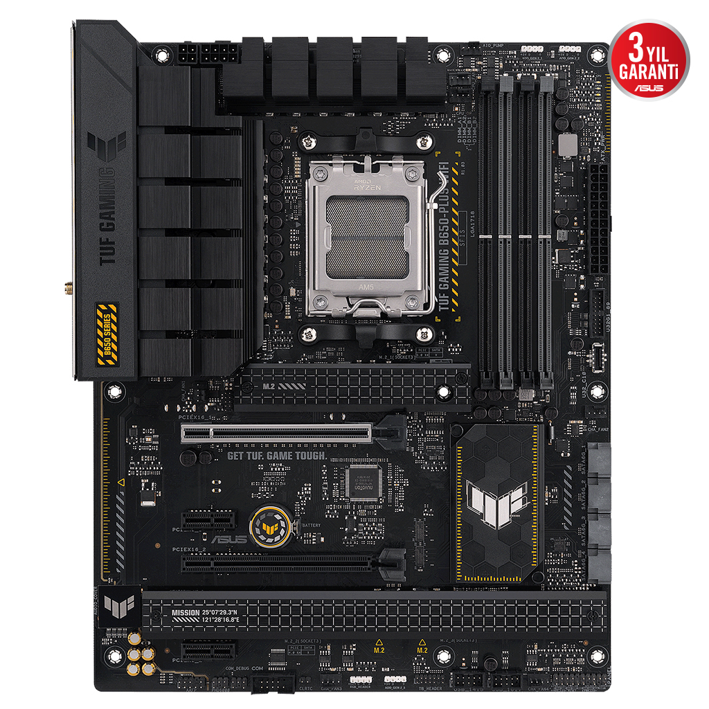 ASUS%20TUF%20GAMING%20B650-PLUS%20WIFI,%204xDDR5,%203x%20M.2,%20HDMI,%20DP,%202xType-C,%20Wİ-Fİ%206,%20Bluetooth%20v5.2,%20AMD%20Ryzen%207000%20Serisi,%20AM5%20Soket%20Anakart