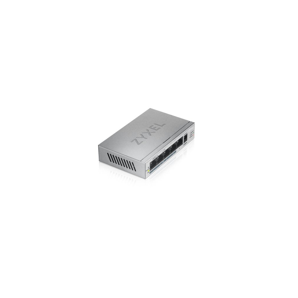 ZyXEL%20GS1005HP,%205%20Port,%20GigaBit,%205%20Port%20PoE%2060W,%20Yönetilemez,%20Masaüstü%20Switch