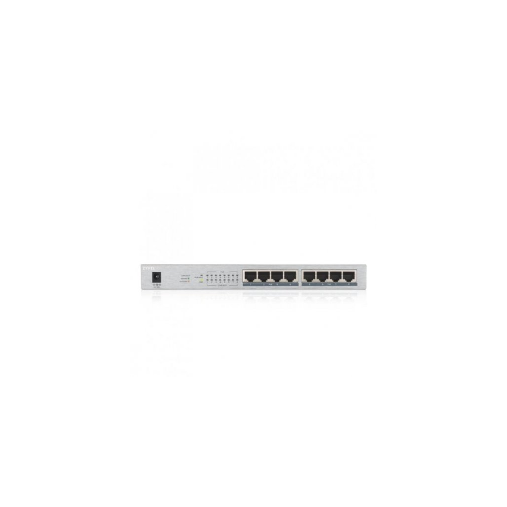 ZyXEL%20GS1008HP,%208%20Port,%20GigaBit,%208%20Port%20PoE%2060W,%20Yönetilemez,%20Masaüstü%20Switch