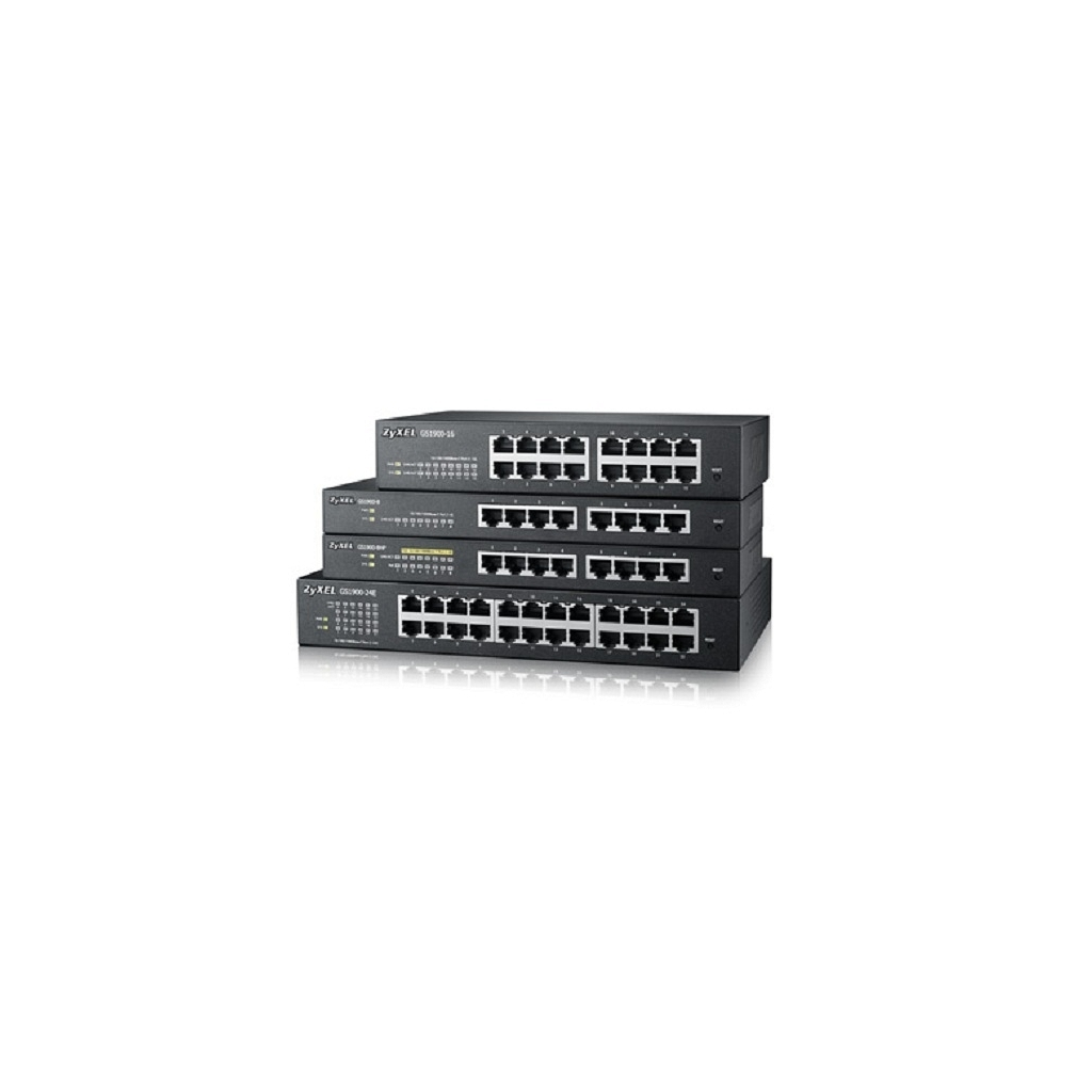 ZyXEL%20GS1900-24%20EU,%2024%20Port,%20GigaBit,%20+2Port%20SFP,%20Yönetilebilir,%20Rackmount%20Switch