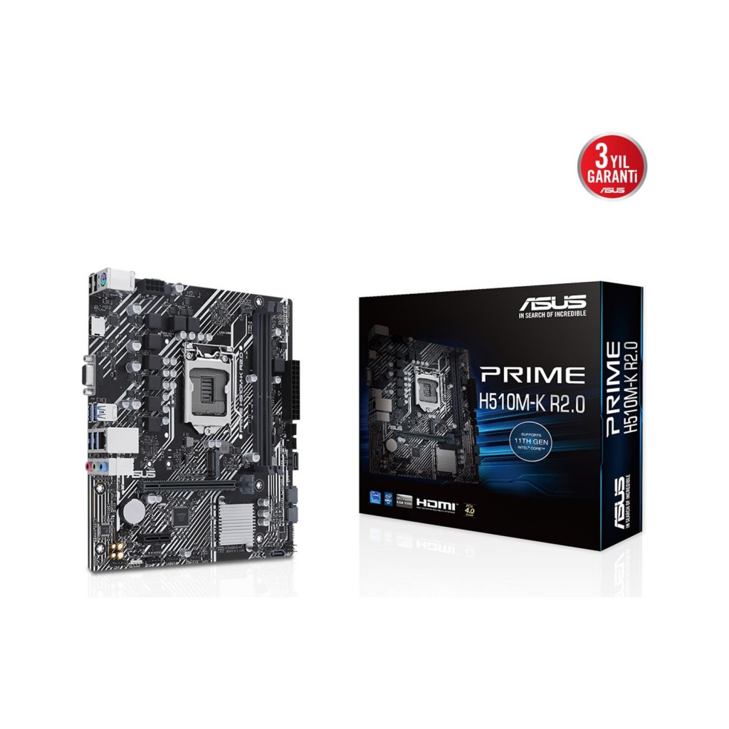 ASUS%20PRIME%20H510M-K%20R2.0,%202xDDR4,%20M.2,%20D-SUB,%20HDMI,%2010-11.Nesil,%20LGA1200%20Soket,%20Anakart