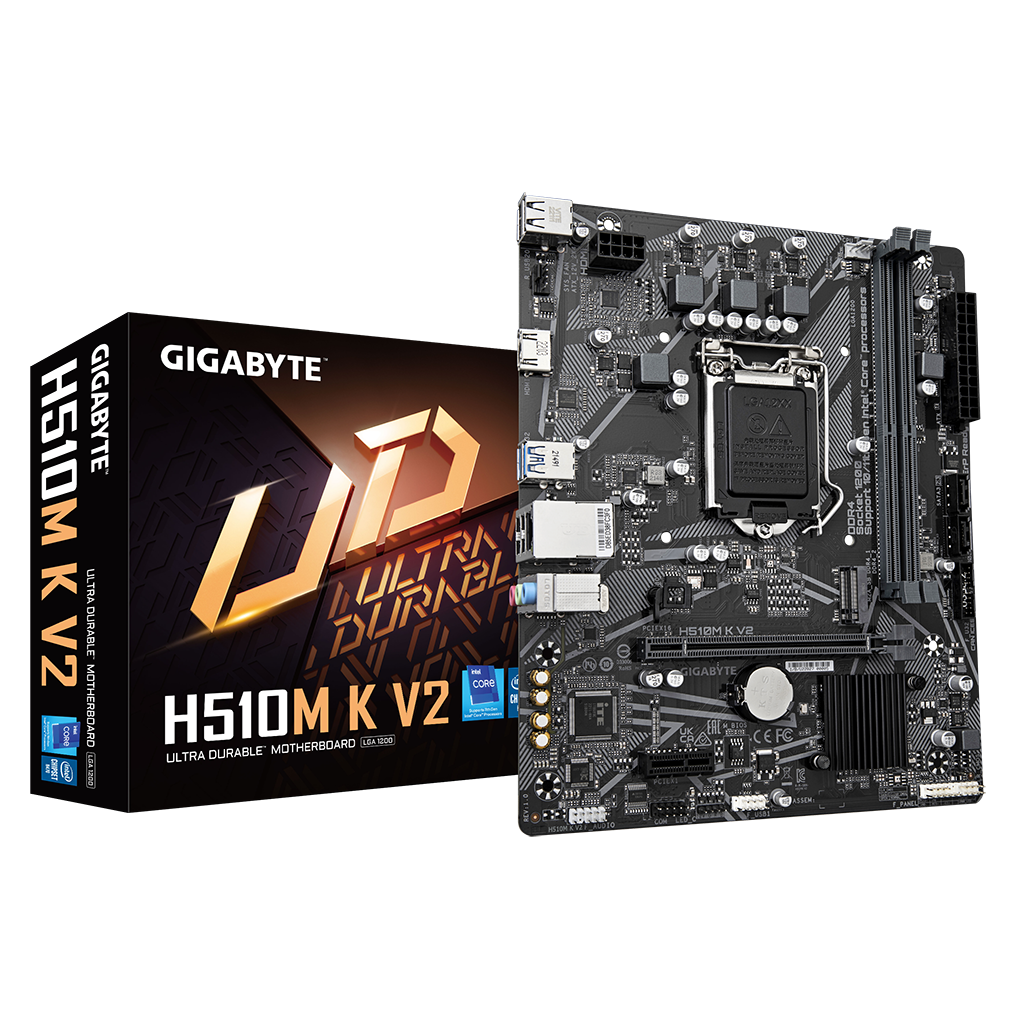 GIGABYTE%20H510M-K%20V2%20rev.1.0,%202xDDR4,%20M.2,%20HDMI,%2010-11.Nesil,%20LGA1200%20Soket,%20Anakart