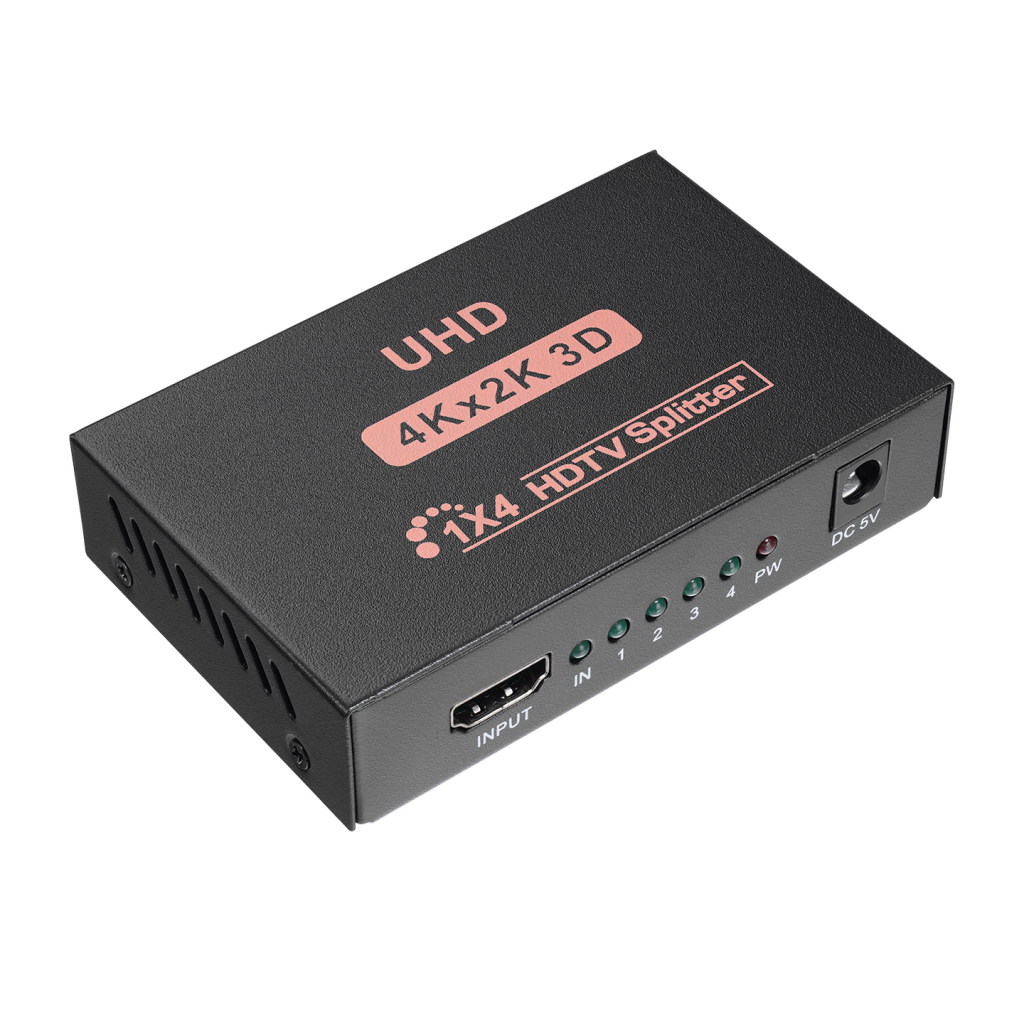 HYTECH%20HY-LU4,%204Port,%204K%20Çözünürlük,%20HDMI%20Splitter