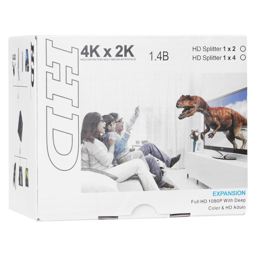 HYTECH%20HY-LU4,%204Port,%204K%20Çözünürlük,%20HDMI%20Splitter