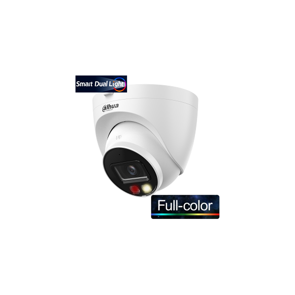 DAHUA%20IPC-HDW1249T-S-IL%202Mpix,%202,8mm%20%20Lens,%20SD%20Kart,%20Smart%20Dual%20Light,%20H265+,%2030Mt%20Gece%20Görüşü,%20Dahili%20Mikrofon,%20IP67,%20PoE%20Dome%20IP%20Kamera