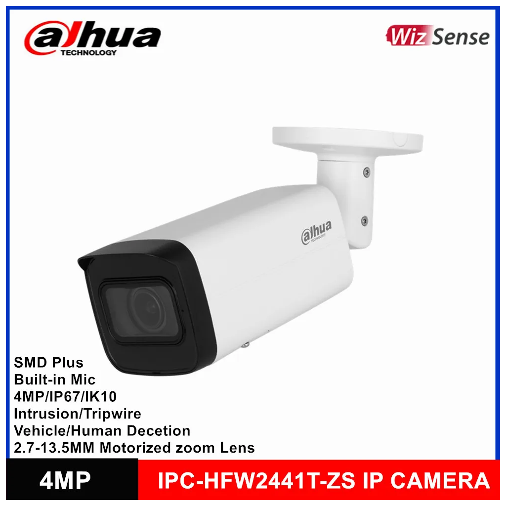 DAHUA%20IPC-HFW2441T-ZAS-2713%204Mpix,%202,7-13,5mm%20%20Motoriz%20Lens,%20H265+,Starlight,%2060Mt%20Gece%20Görüşü,%20Dahili%20Mikrofon,%20IP67,%20PoE%20Bullet%20IP%20Kamera