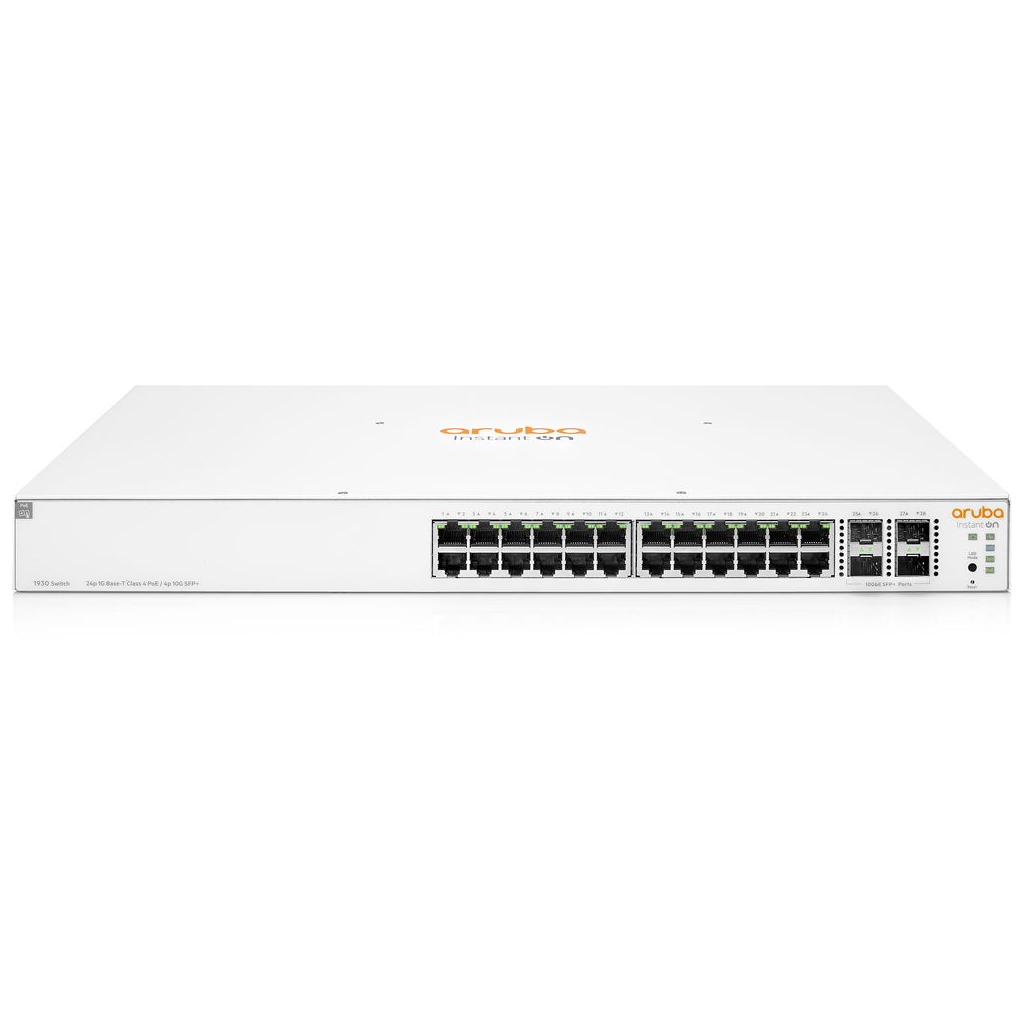 HP%20Aruba%20Instant%20On%20JL684A%201930-24G,%2024Port,%20%20GigaBit,%2024%20Port%20PoE,%20370W,%204%20Port%20Gigabit%20SFP,%20Yönetilebilir,%20Rack%20Mount%20Switch