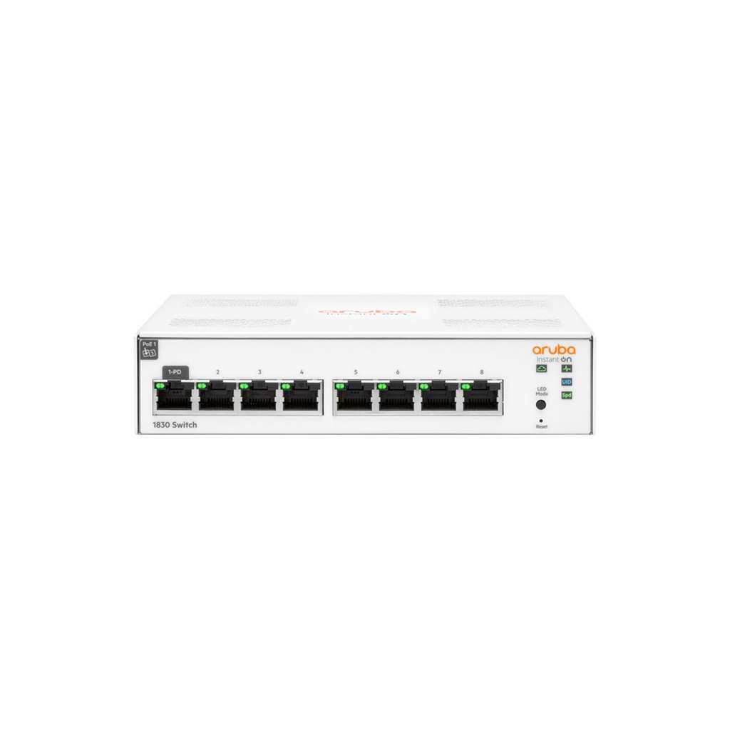 HP%20Aruba%20Instant%20On%20JL810A%201830-8G,%208Port,%20%20GigaBit,%20Yönetliebilir,%20Rack%20Mount%20Switch