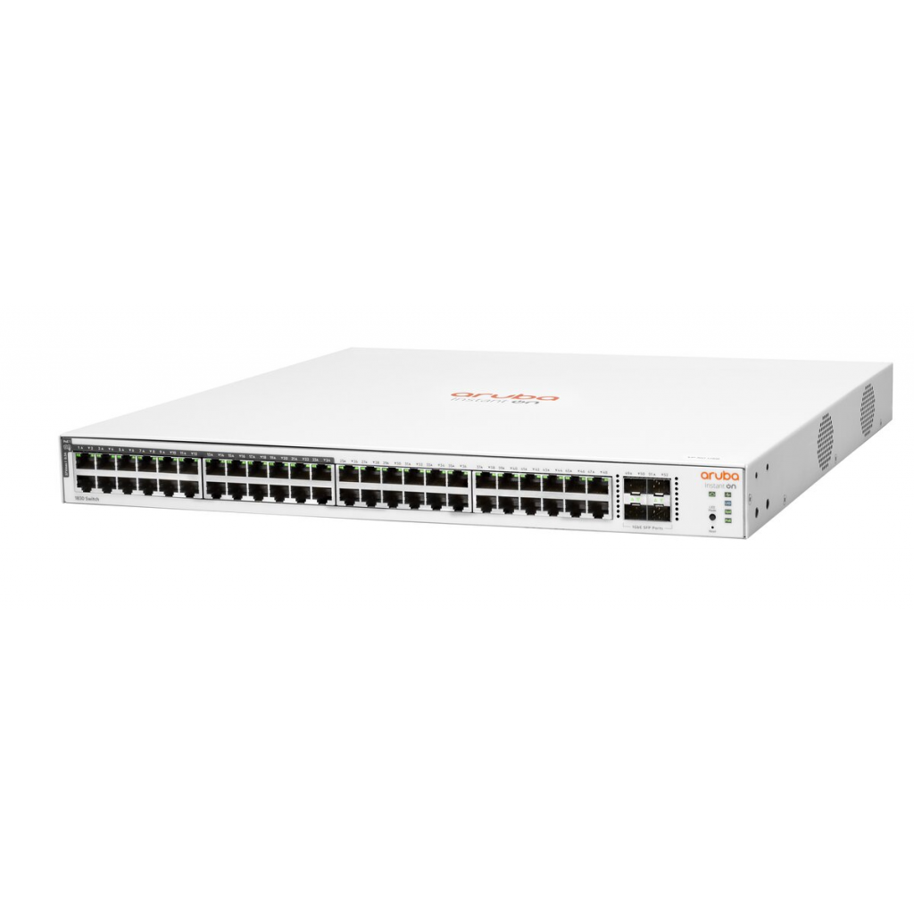 HP%20Aruba%20Instant%20On%20JL815A%201830-48G,%2048Port,%20%20GigaBit,%2024%20Port%20Poe,%20370W,%204%20Port%20Gigabit%20SFP,%20Yönetilebilir,%20Rack%20Mount%20Switch