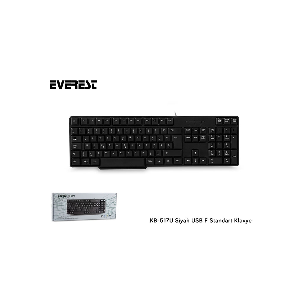 EVEREST%20KB-517U%20F%20Standart%20KLAVYE%20USB%20(S)