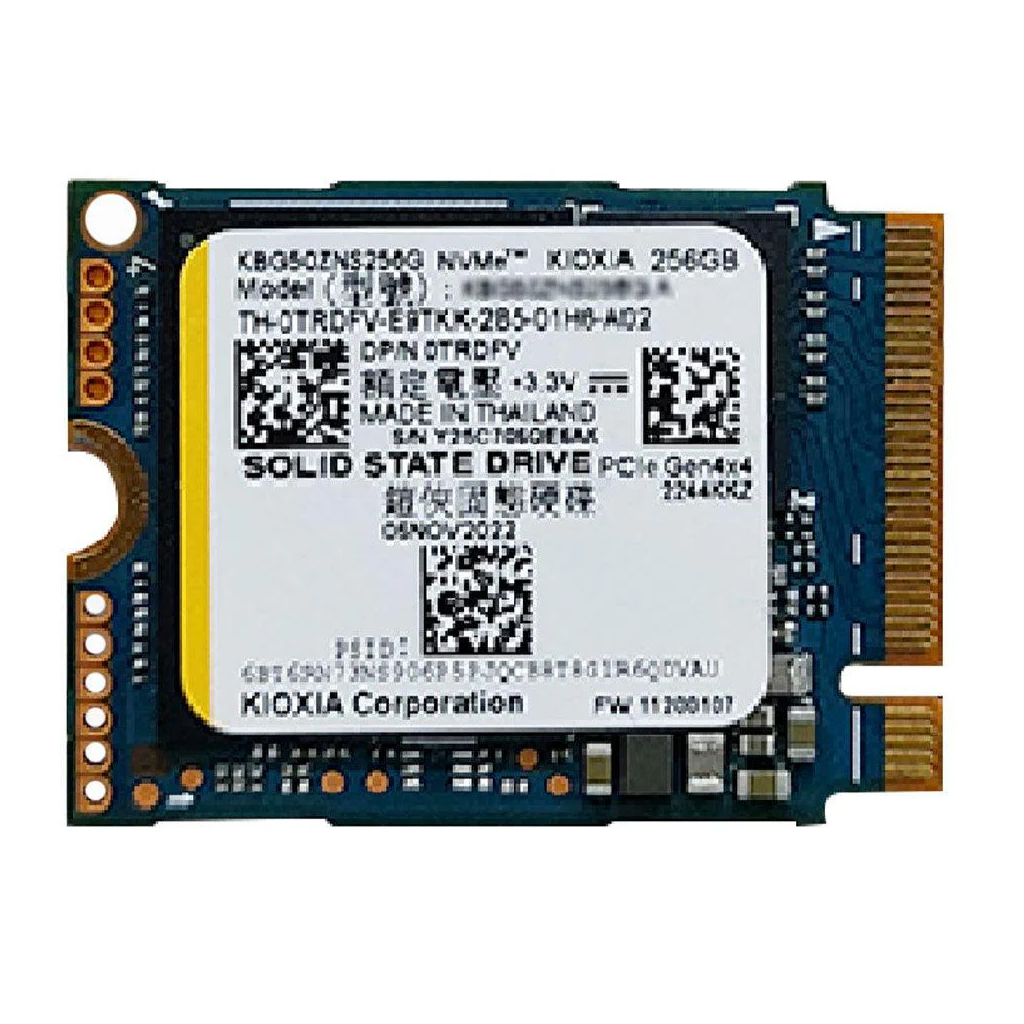 KIOXIA%20BiCS%20FLASH,%20KBG50ZNS256G,%20256GB,%203400/1900,%20Gen4,%20NVME%20PCIe%20M.2%202230,%20SSD%20(Bulk-Kutusuz)