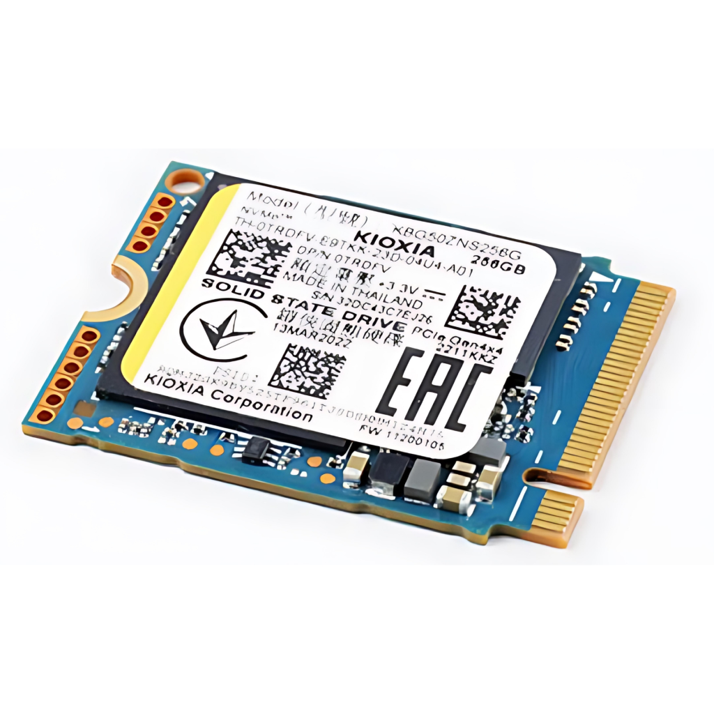 KIOXIA%20BiCS%20FLASH,%20KBG50ZNS256G,%20256GB,%203400/1900,%20Gen4,%20NVME%20PCIe%20M.2%202230,%20SSD%20(Bulk-Kutusuz)