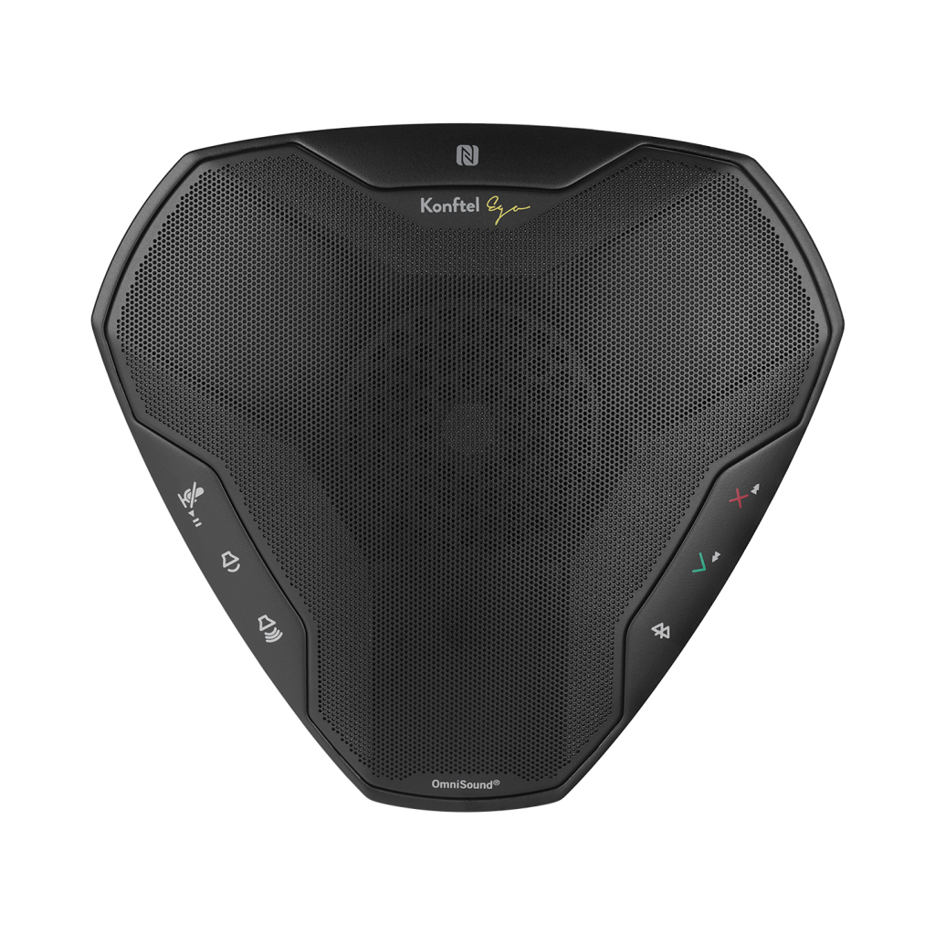 KONFTEL%20EGO%20Siyah%201000mAh%20BT/USB/AUX/LED%20Panelli%20Speaker%20Hoparlör%20Konferans%20%20Tipi