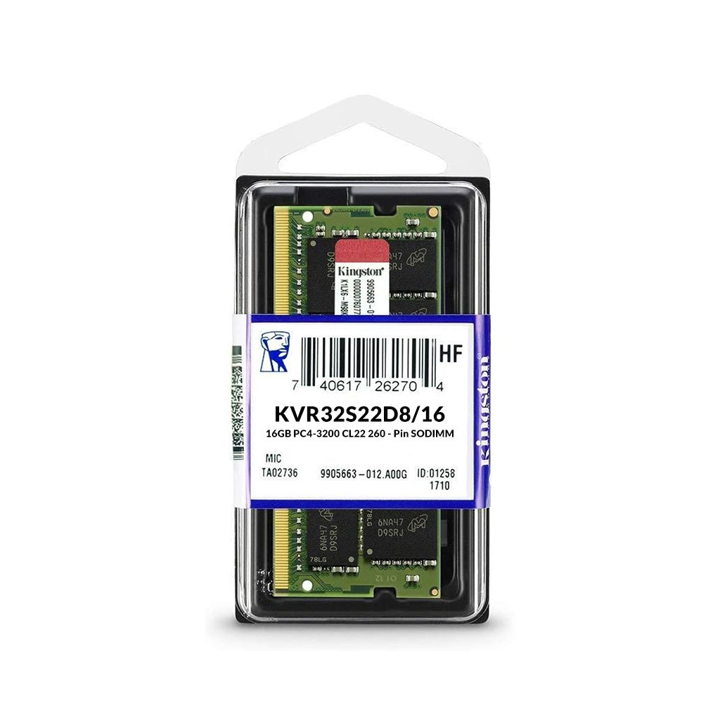 KINGSTON%20KVR32S22D8/16,%2016Gb,%203200Mhz,%20DDR4,%20Sodimm%20Notebook%20RAM,%201,2V,%20CL22